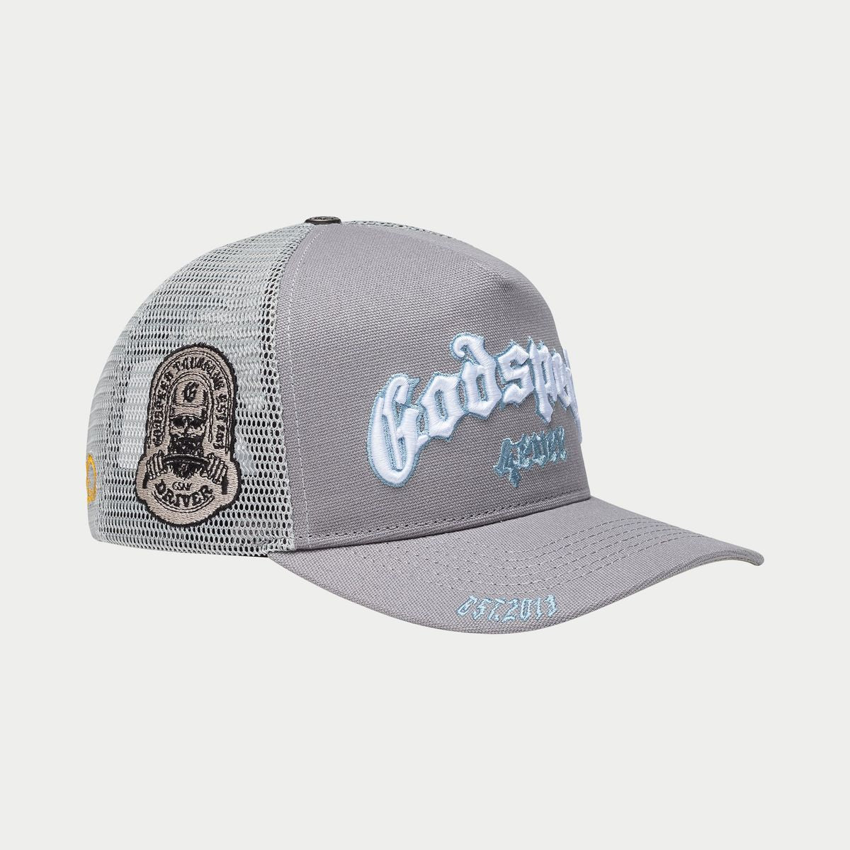 Godspeed GS FOREVER TRUCKER HAT (Cool Grey) 4/27