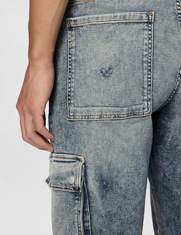 HUDSON Mens Reese Straight CargoJeans