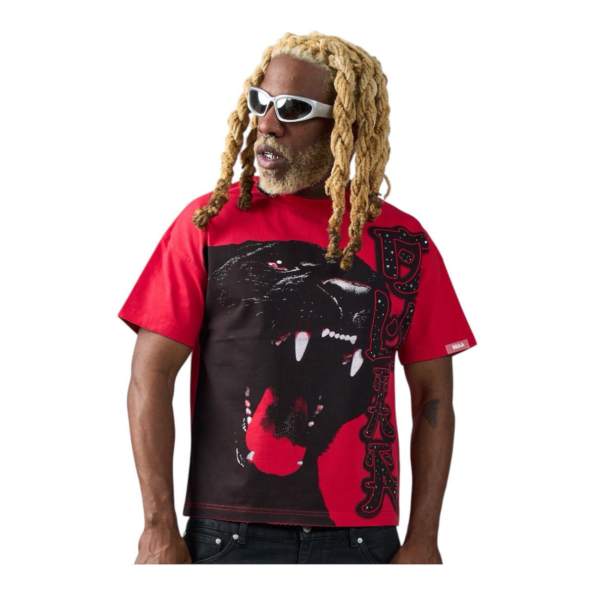 Duaa Jax Tee -Red