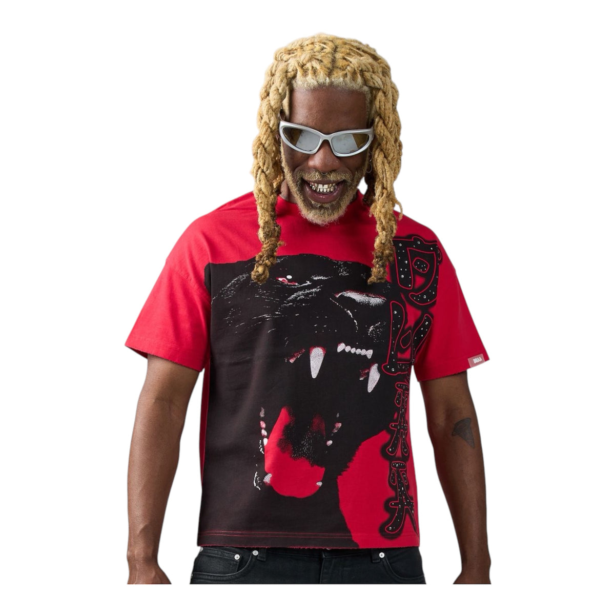 Duaa Jax Tee -Red