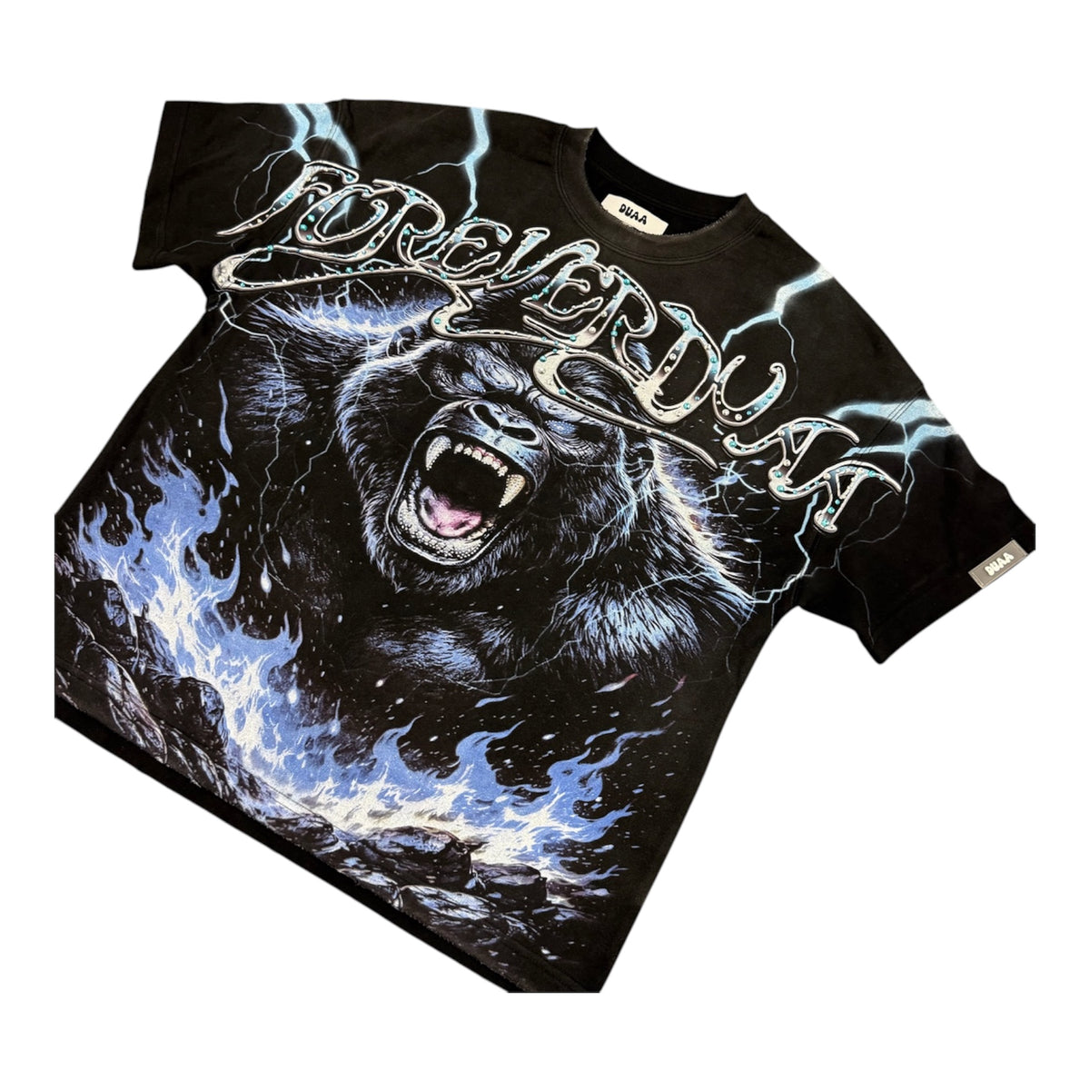 Duaa Electric Tee -Black