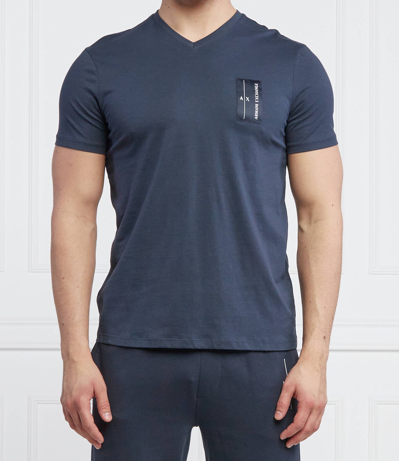 Armani Exchange Navy Tee
