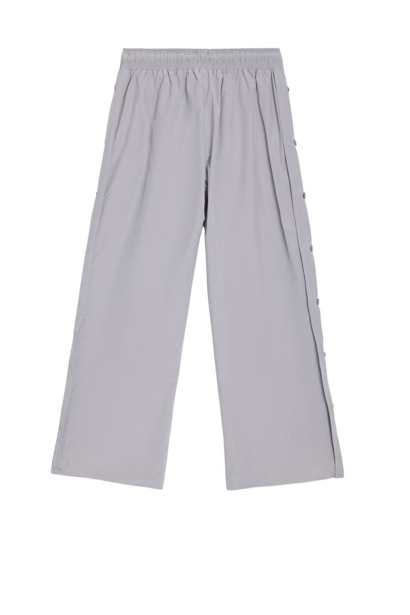 Forever Situated Nylon Track Pants – Grey