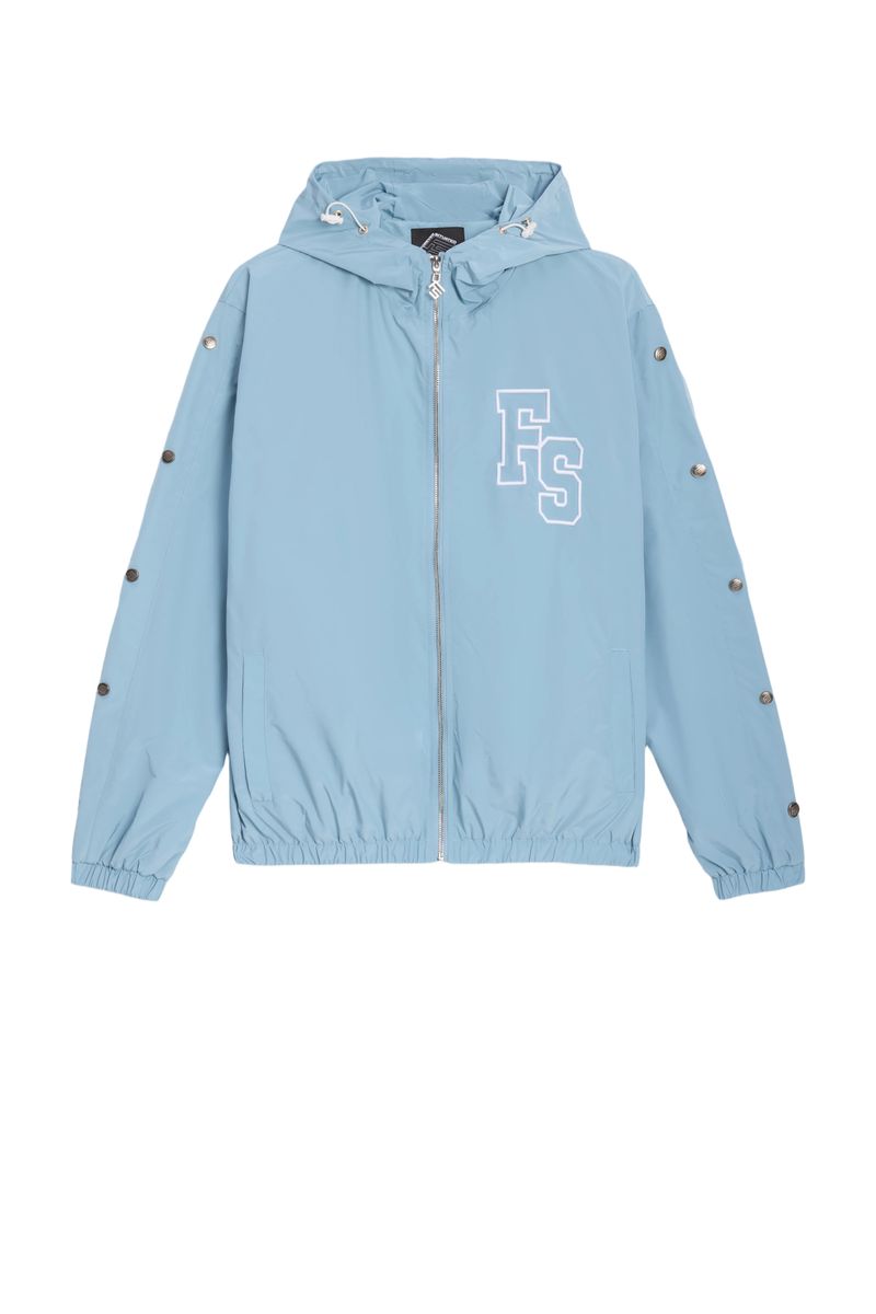 Forever Situated Nylon Track Jacket & Pants Set – Baby Blue