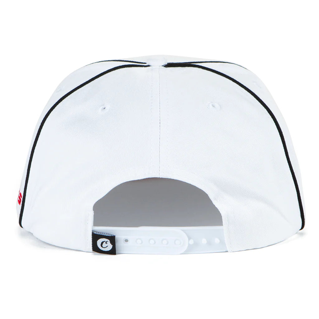 Cookies Formula 1 Snapback Hat (White)