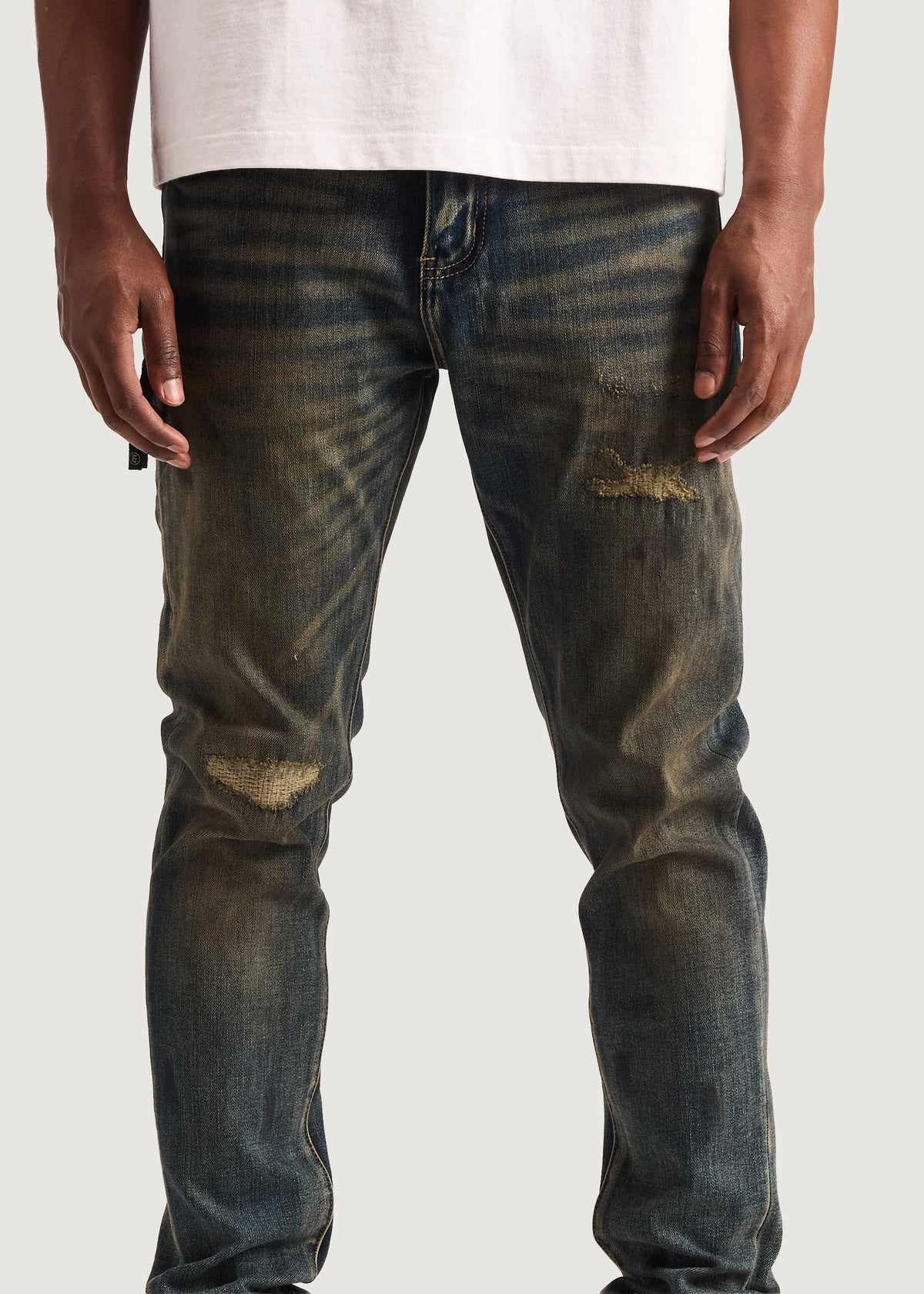 Embellish David Skinny Denim (Dark Acid)