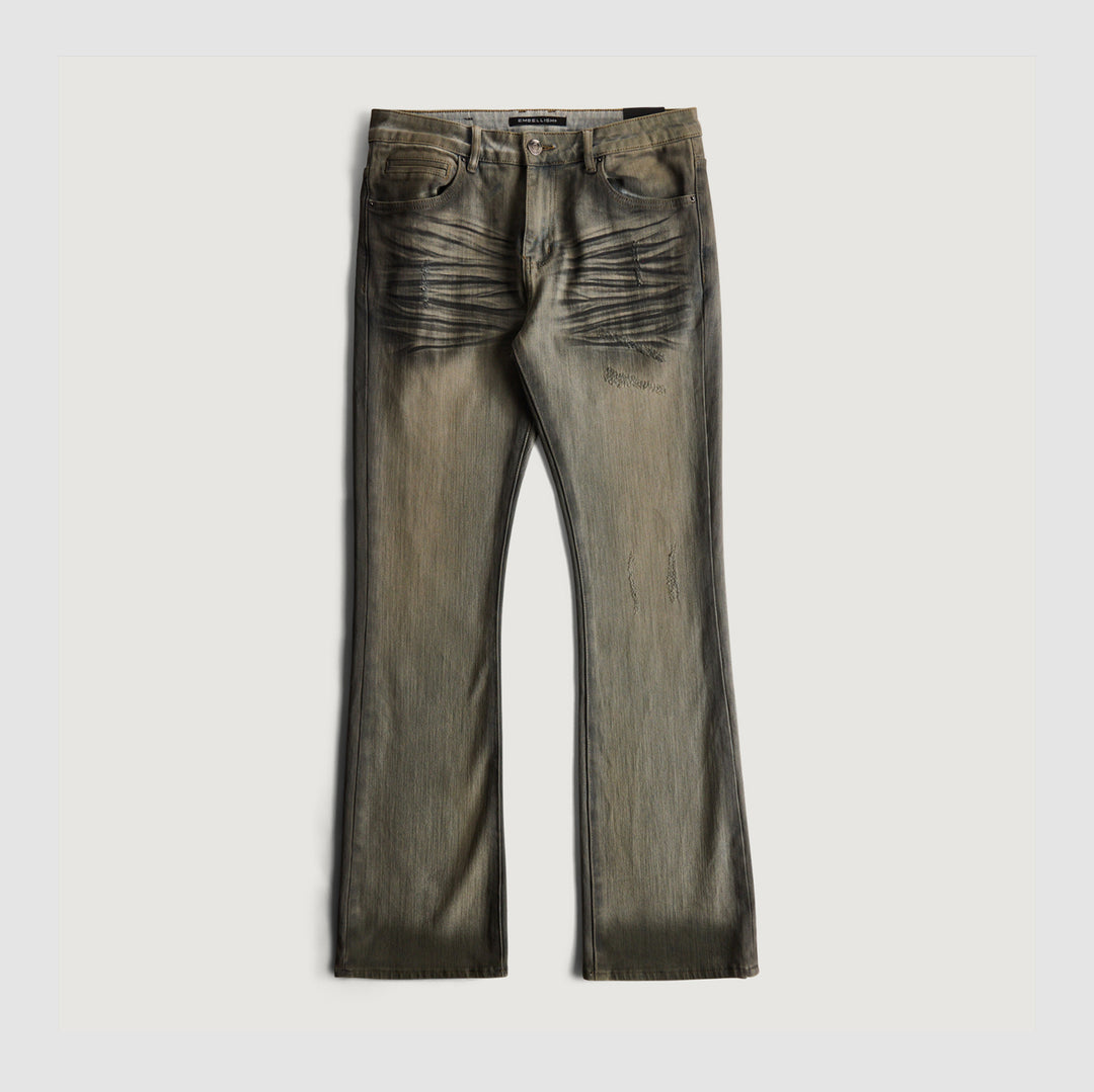 Embellish Ric Flare Denim (Grey Wash)