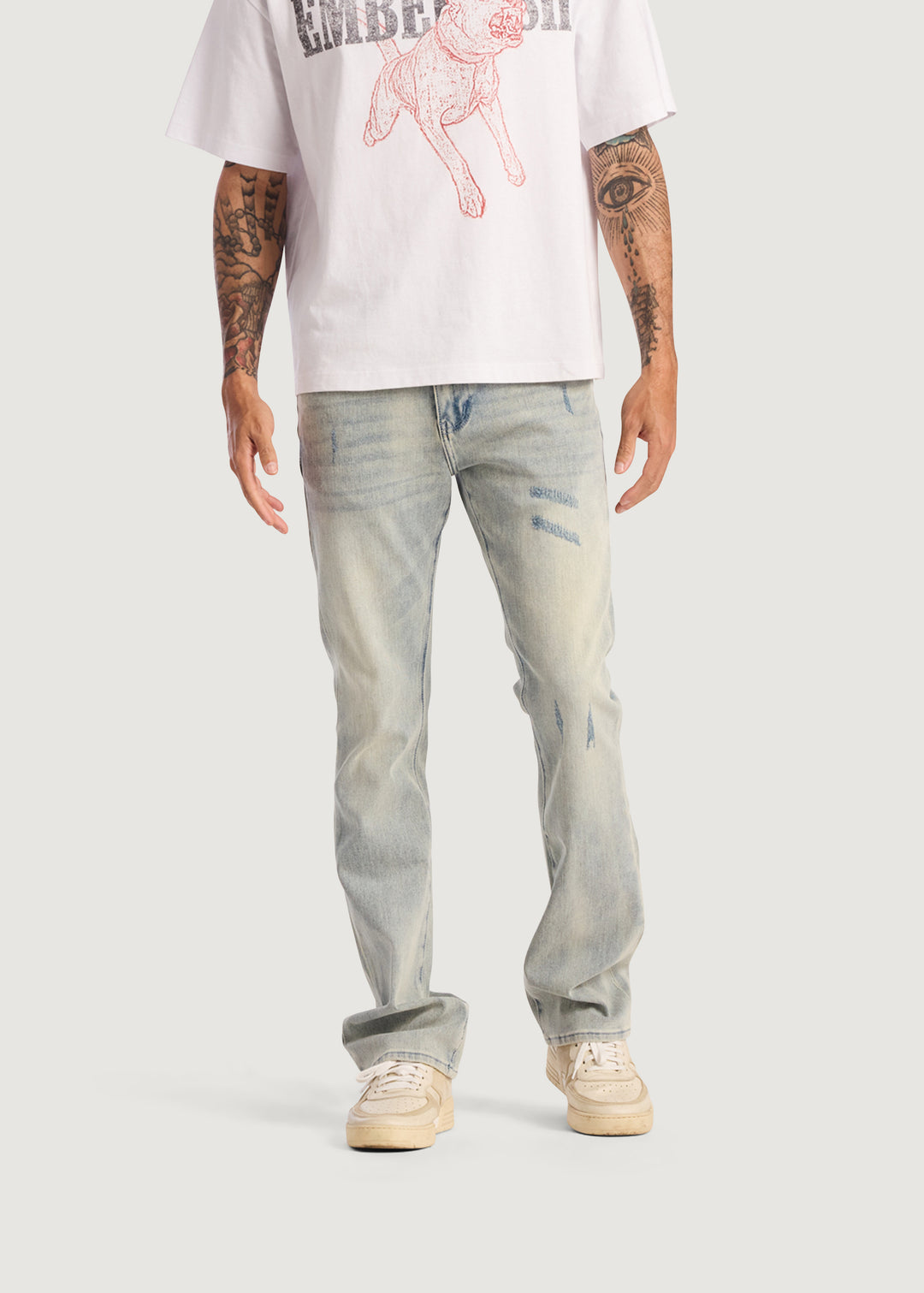 Embellish Ric Flare Denim (Light Wash)