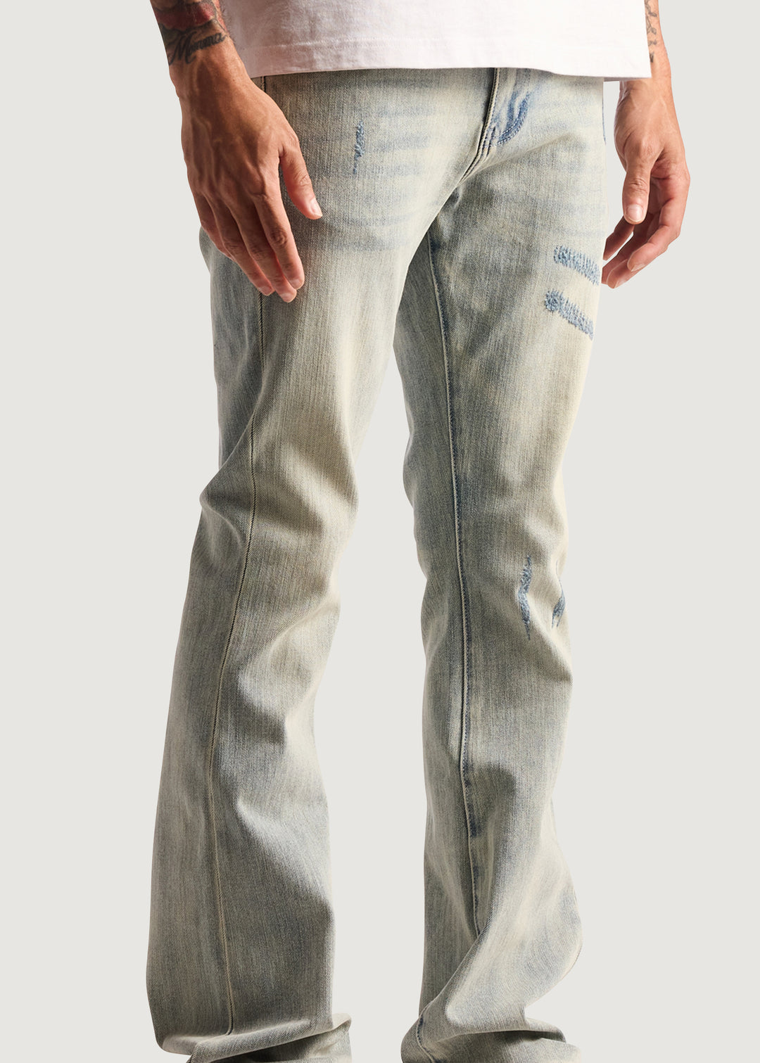 Embellish Ric Flare Denim (Light Wash)