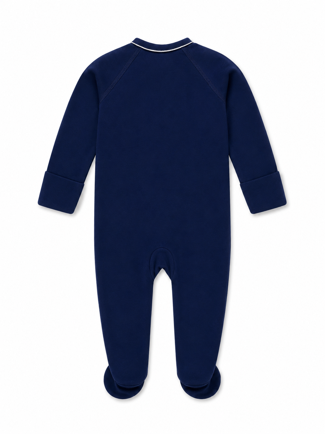 Polo Ralph Lauren Baby Boys Navy Cotton Footed Coverall Sleeper