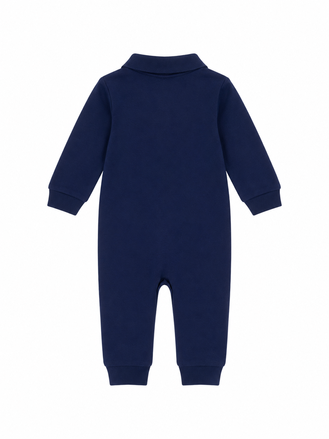 Polo Ralph Lauren Baby Boy Navy Cotton Coverall Romper – French Navy