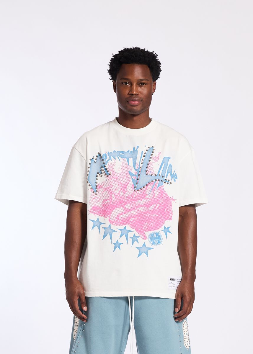 Memorylane BRAINIACK TEE-WHITE