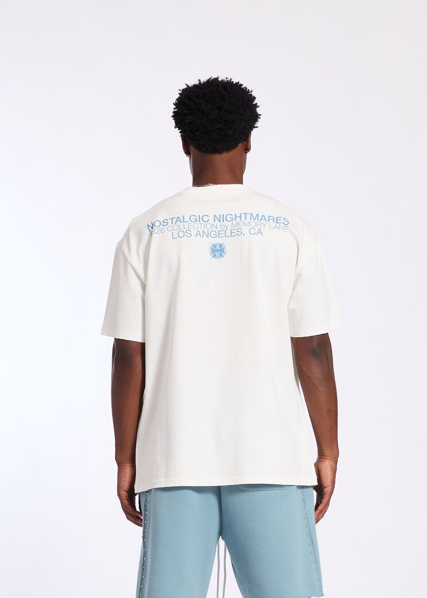 Memorylane BRAINIACK TEE-WHITE
