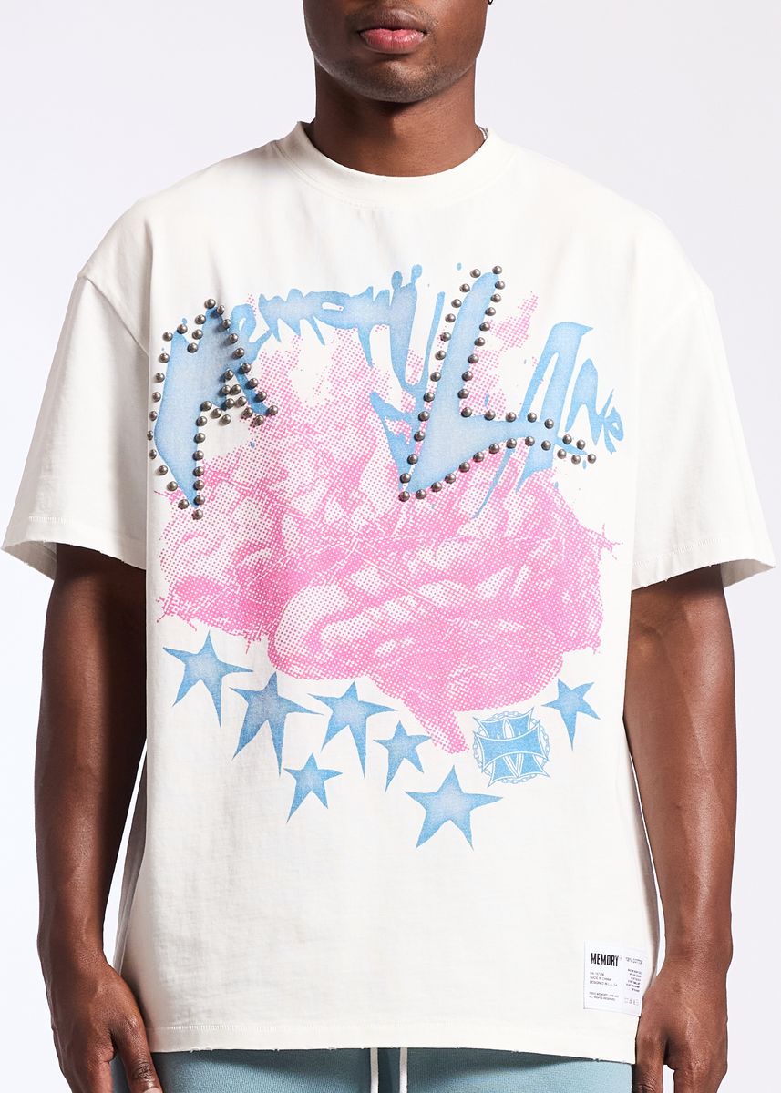 Memorylane BRAINIACK TEE-WHITE