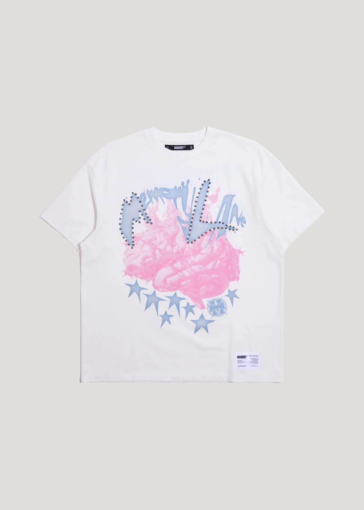 Memorylane BRAINIACK TEE-WHITE