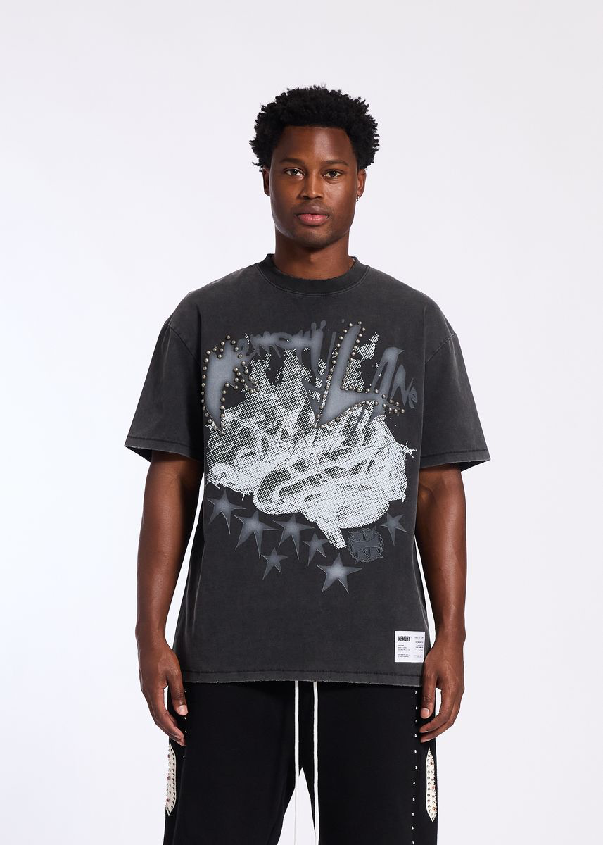 Memory Lane BRAINIACK TEE-BLACK