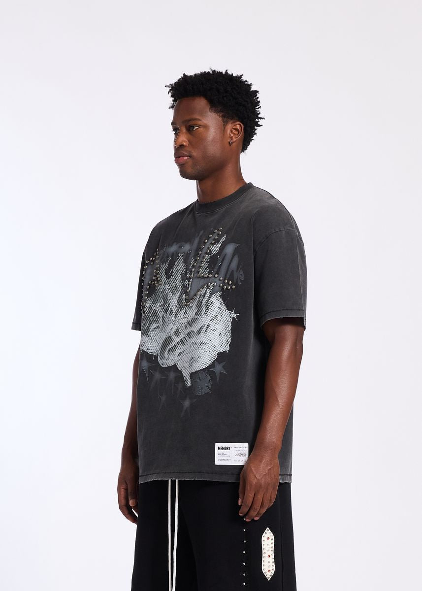 Memory Lane BRAINIACK TEE-BLACK