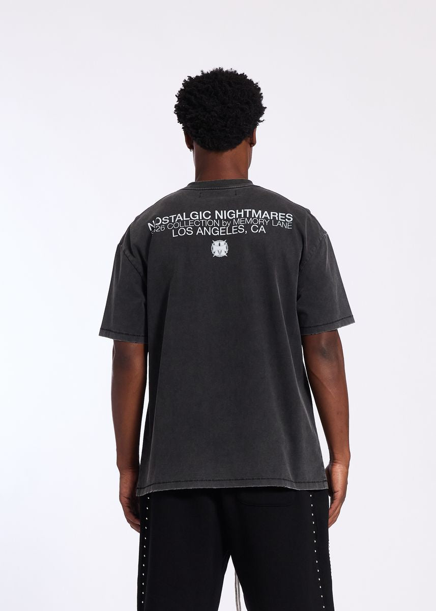 Memory Lane BRAINIACK TEE-BLACK