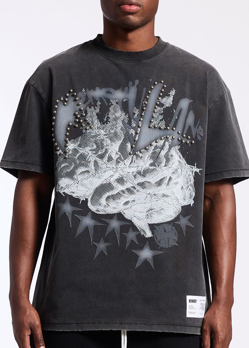 Memory Lane BRAINIACK TEE-BLACK