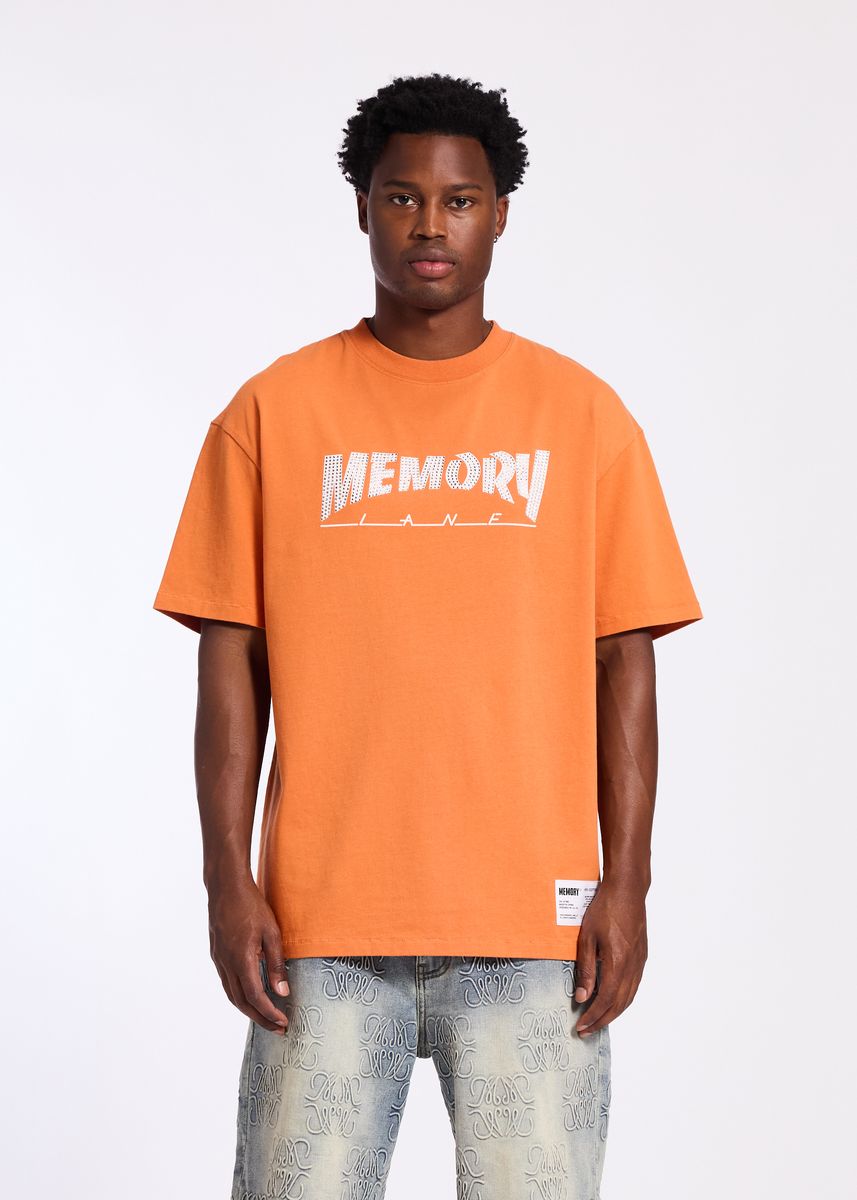 Memory Lane ACTION TEE-ORANGE BANG