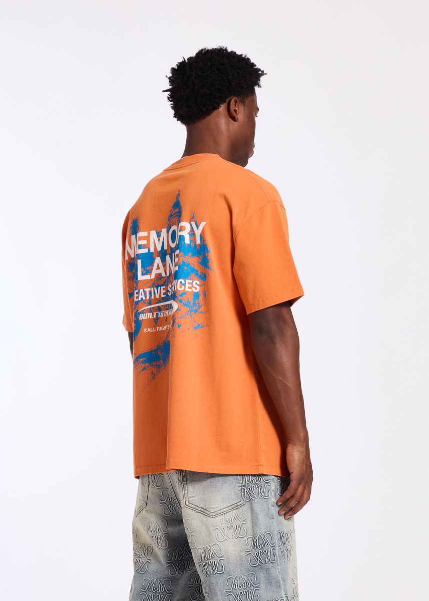 Memory Lane ACTION TEE-ORANGE BANG