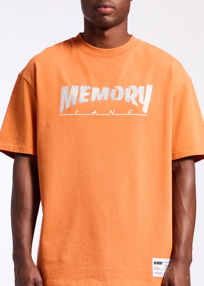 Memory Lane ACTION TEE-ORANGE BANG
