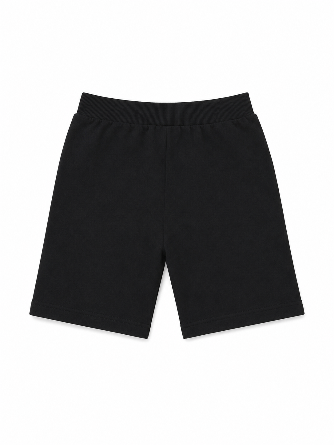RAWYALTY Boys “Post Human Versus The World” Fleece Shorts – Black – Size 5/6T