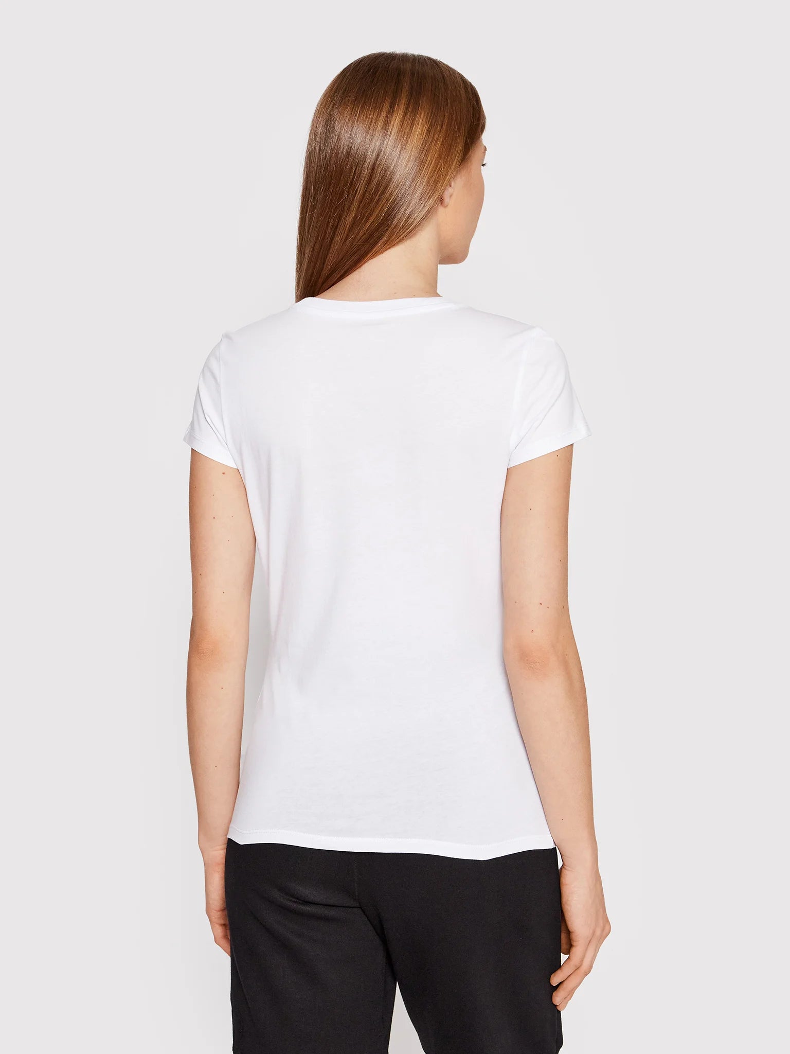 armani exchange white tshirts women