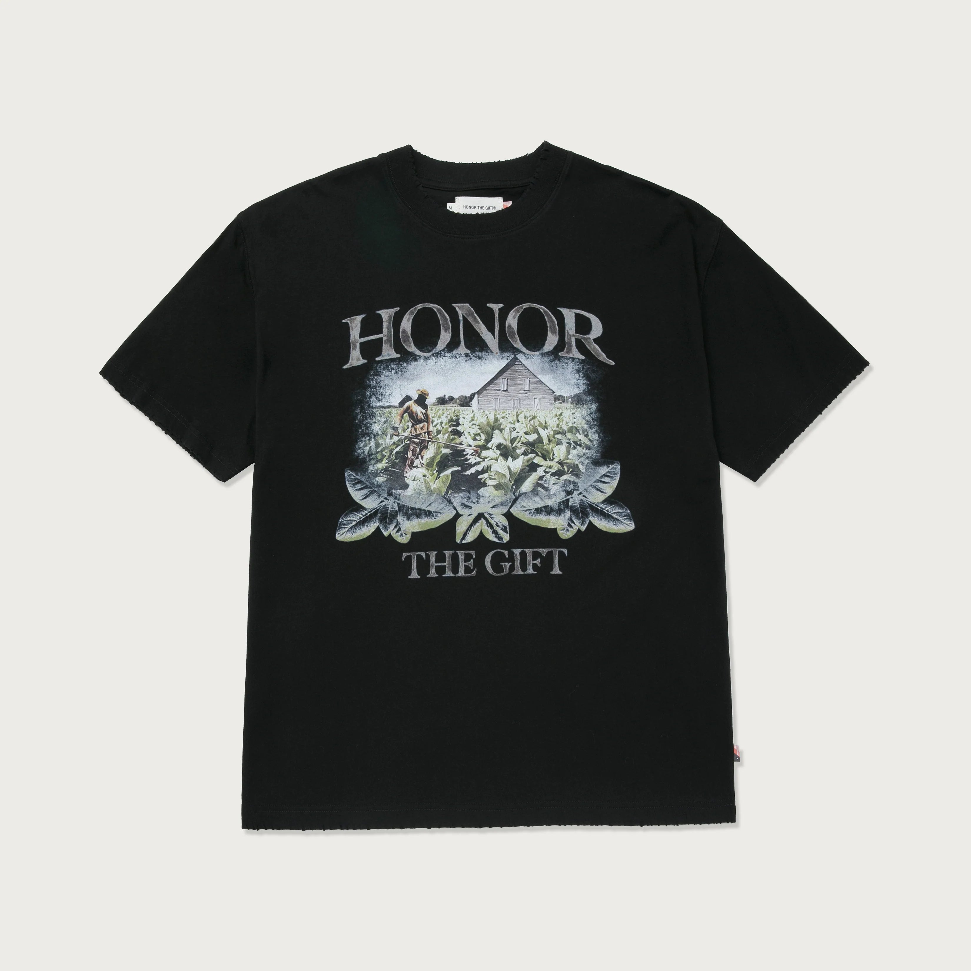 Honor the gift Tobacco Field T-Shirt - Black
