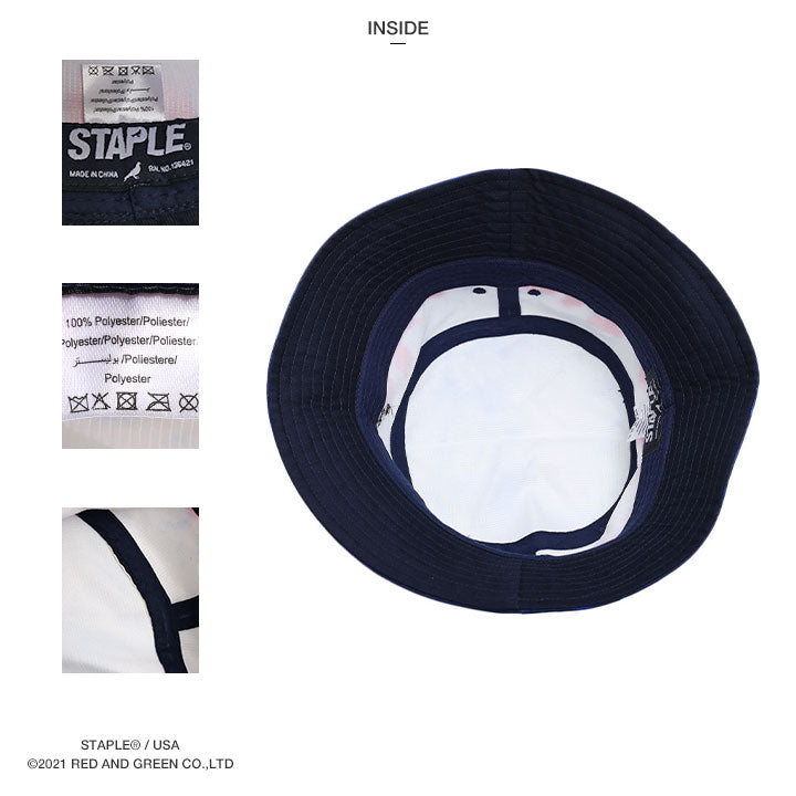Staple Pigeon Dye Color Bucket Hat