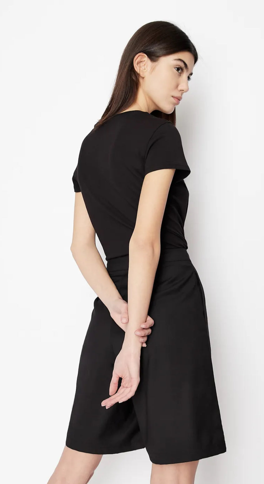 armani exchange Black Bronze 3d AX Black women tshirts