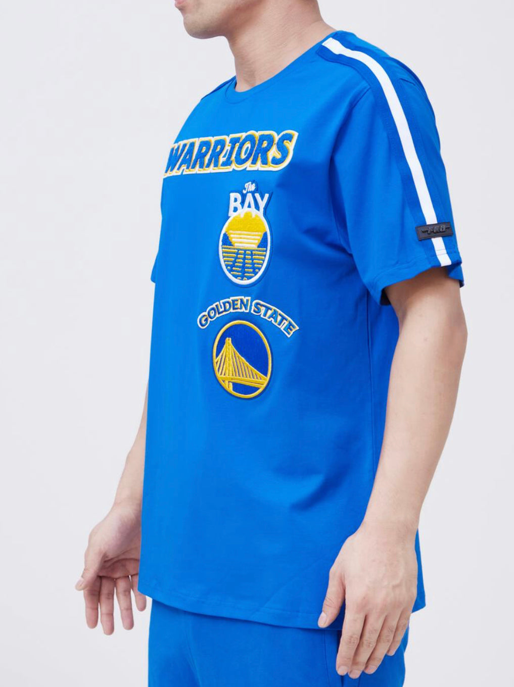 Pro standard Golden State Warriors Retro Classic Sj Striped Tee