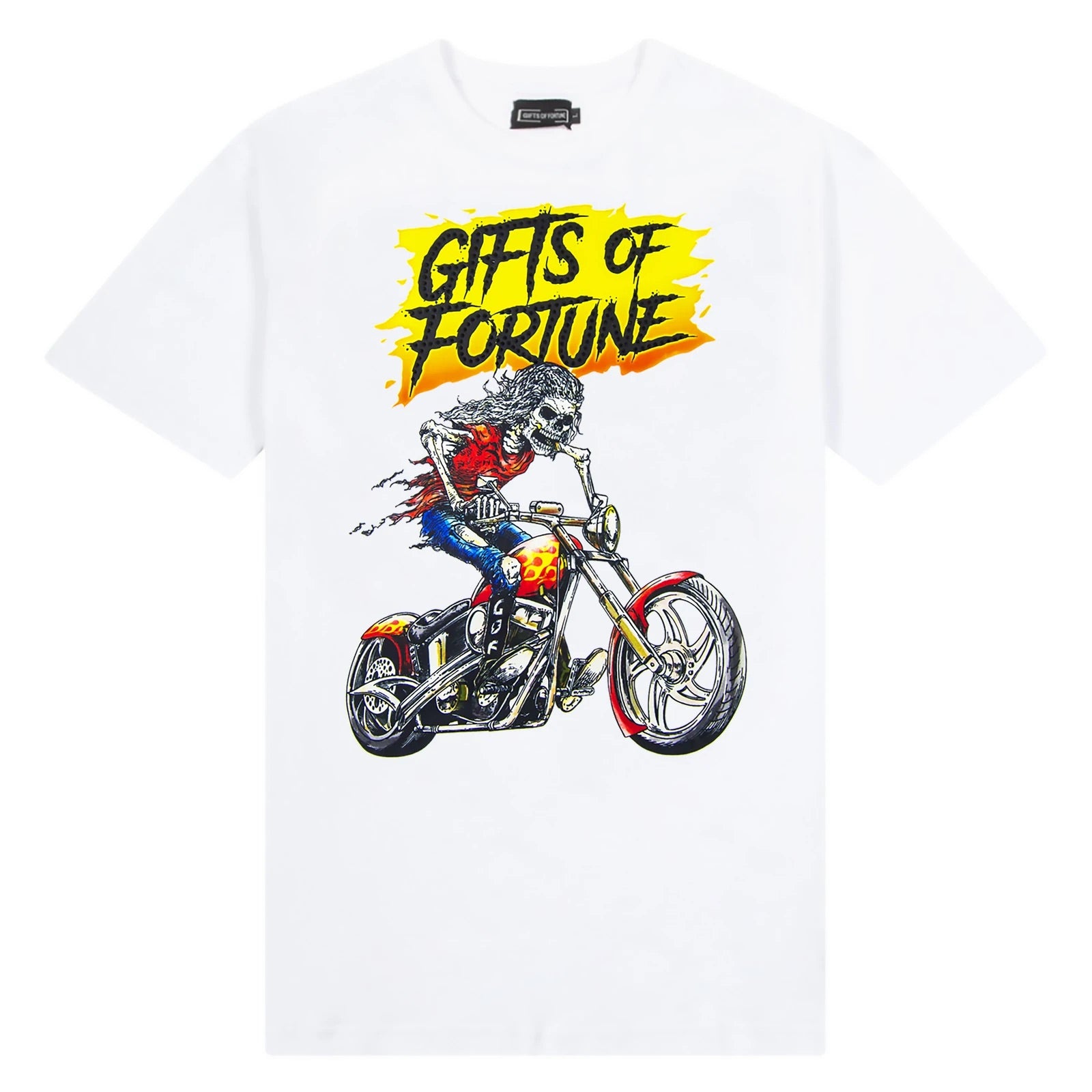 GIFTS OF FORTUNE Dying to Live Living to Die T-shirt (DYINGTOLIVET20039-WHT)