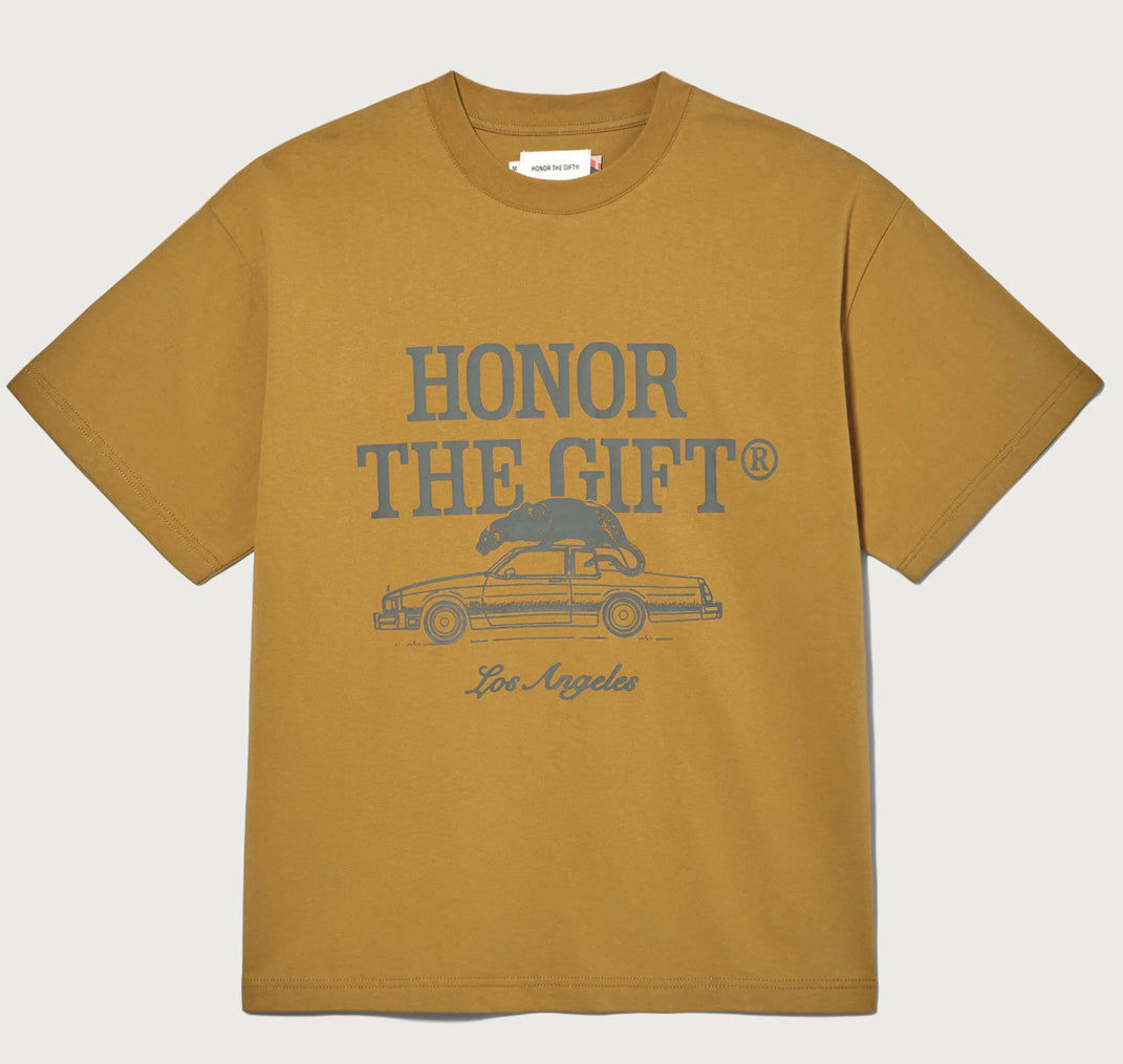 Honor the gift Pack Tee - Mustard
