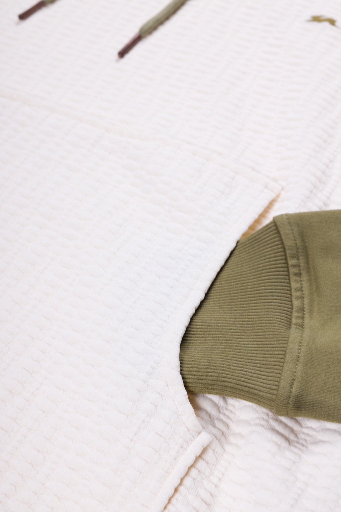 atiziano Hampton | Men's French Terry Color Blocked Hoodie