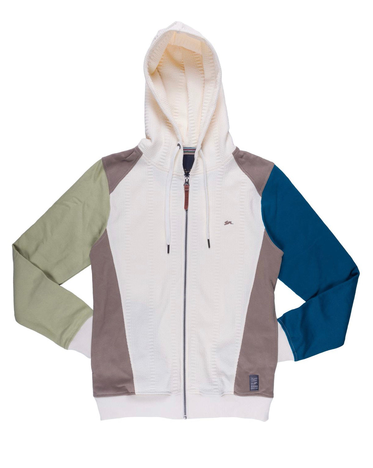 ATIZIANO COLIN CREME  FLEECE CREW LONG Sleeve Knit (13ATC4016)