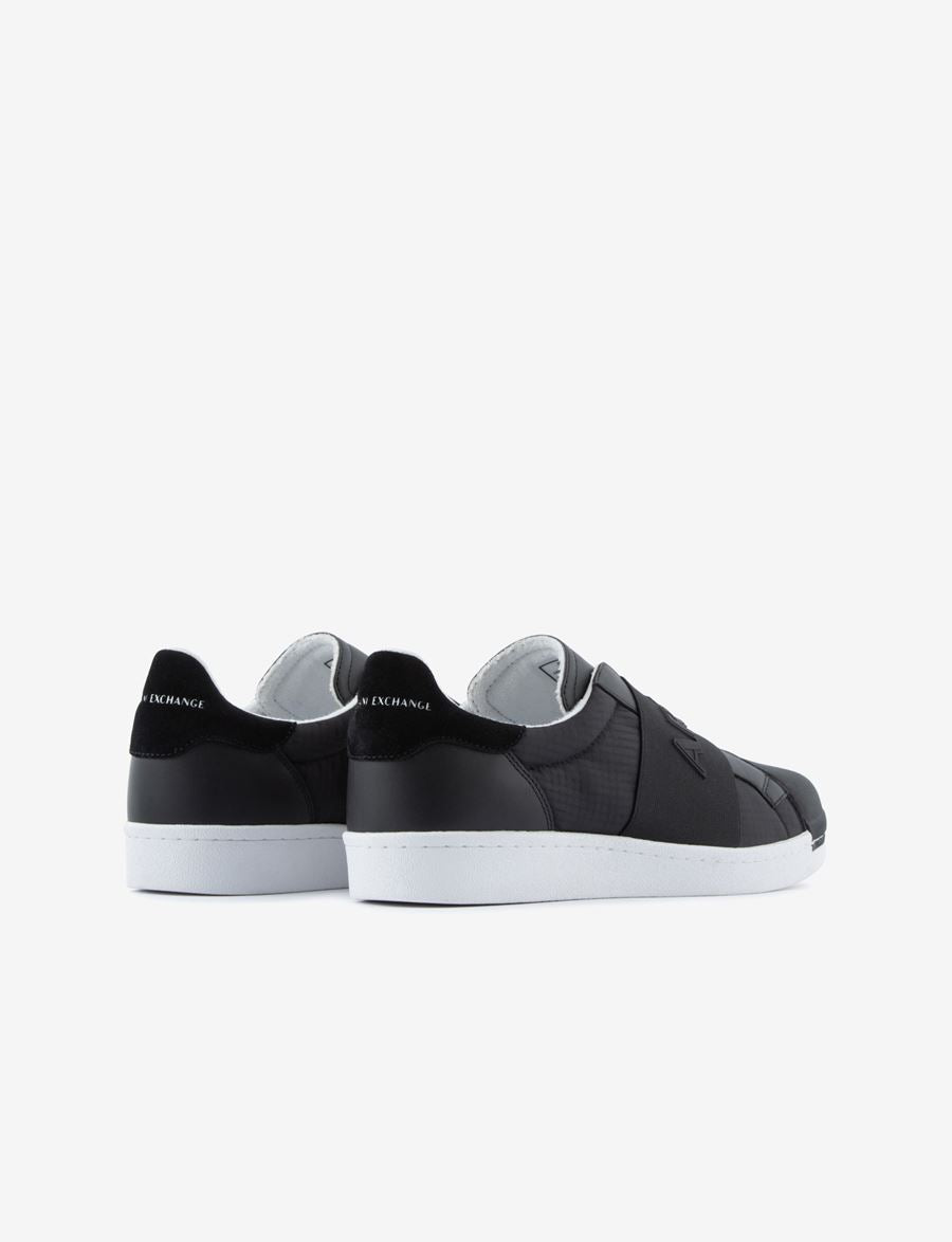 Armani Exchange Black White Shoe