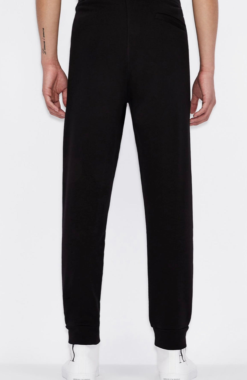 Armani exchange ICON LOGO SWEATPANTS Black