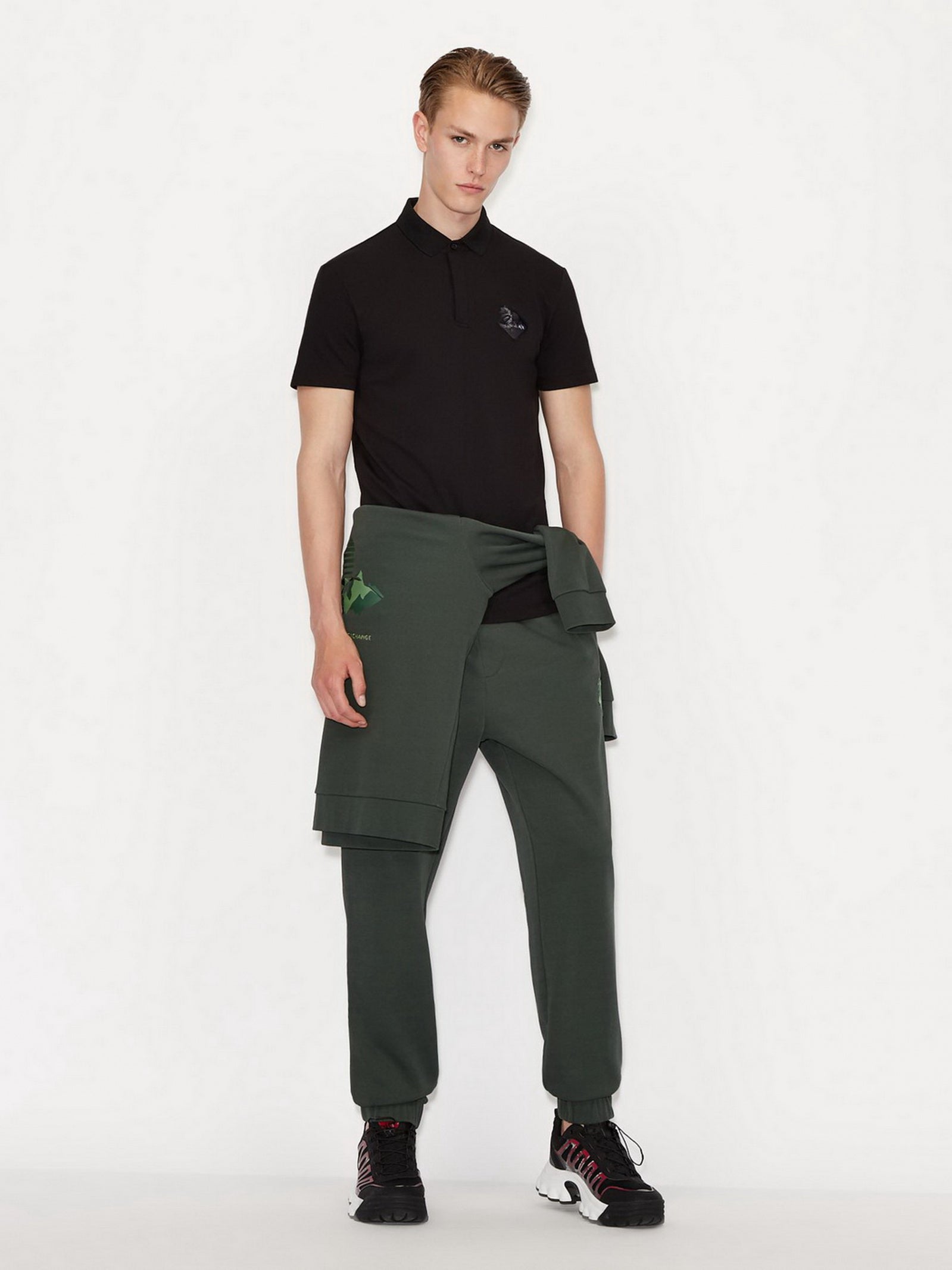 Armani Exchange Eagle Green Sweatpant