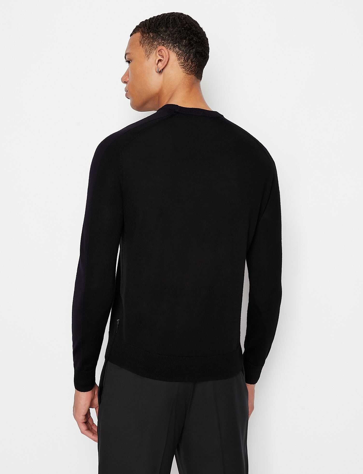Armani Exchange CREW NECK WOOL SWEATER
