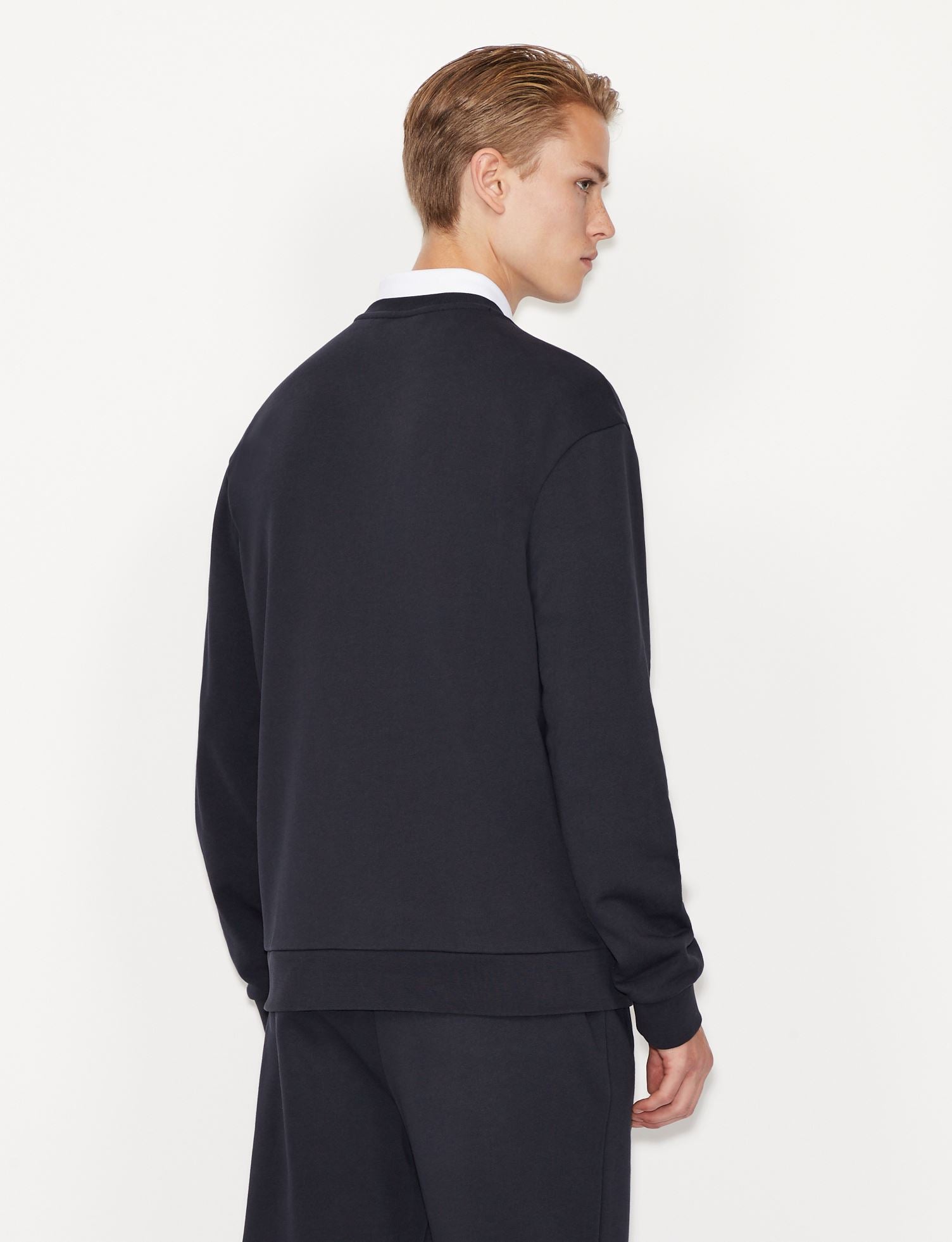 Armani exchange CREW NECK EAGLE SWEATSHIRT (navy/blue)