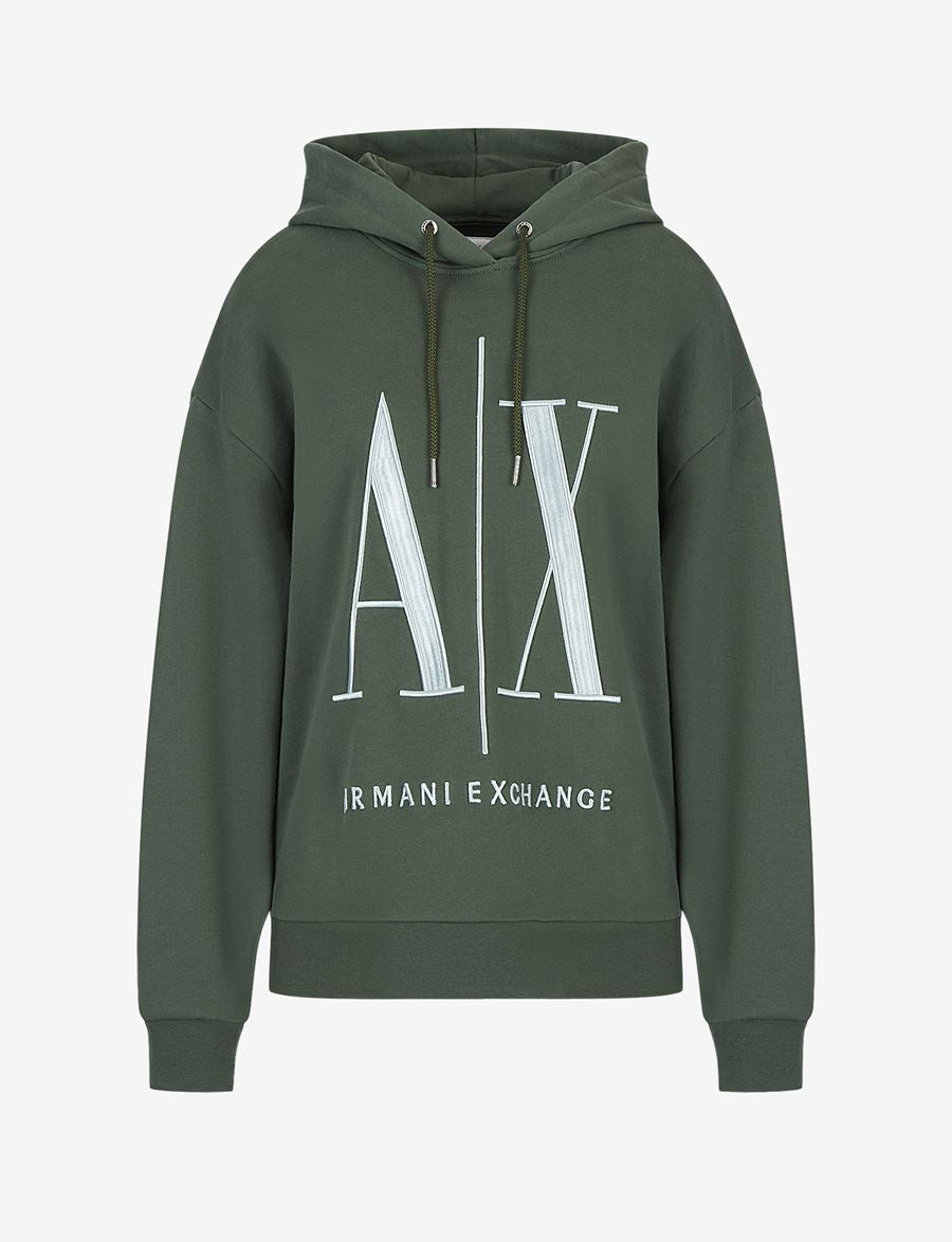 Armani Exchange ICON LOGO HOODED HOODIES