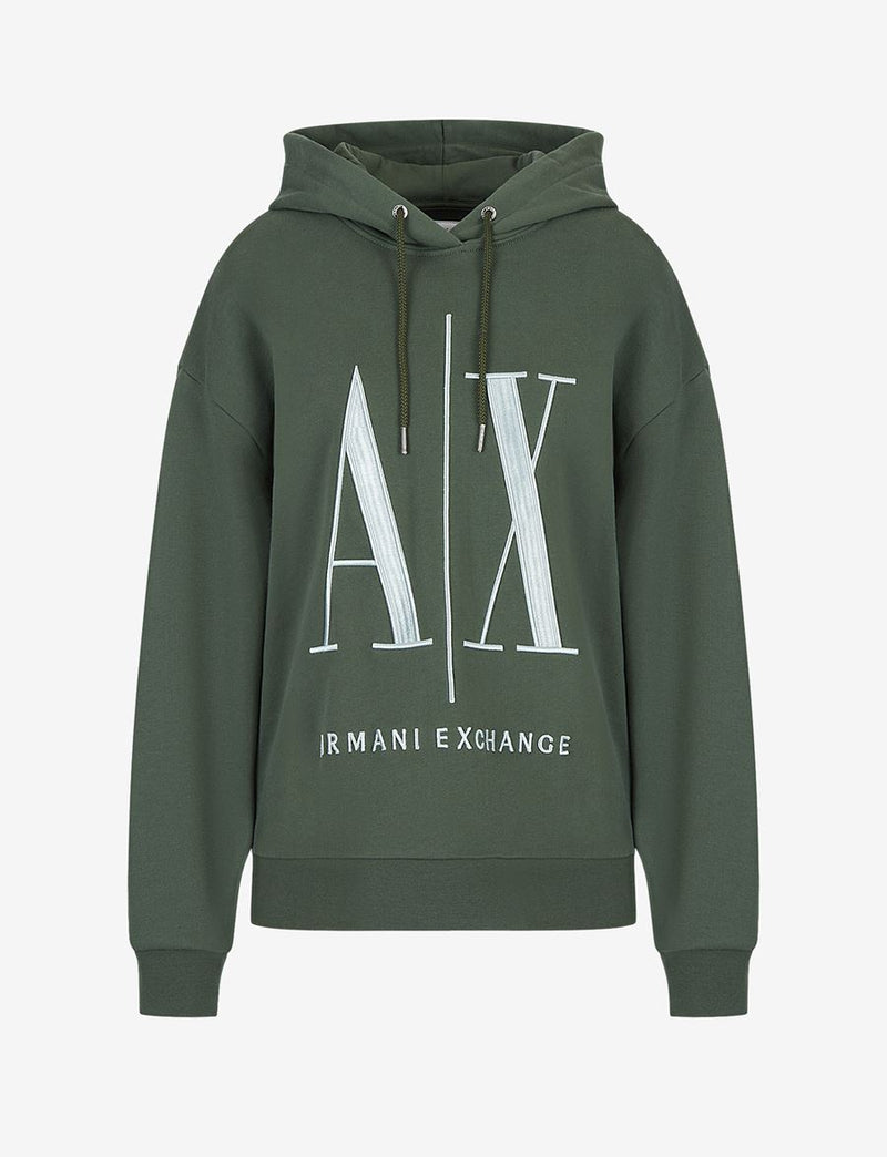 Armani Exchange ICON LOGO HOODED HOODIES – Premium Apparel Shops