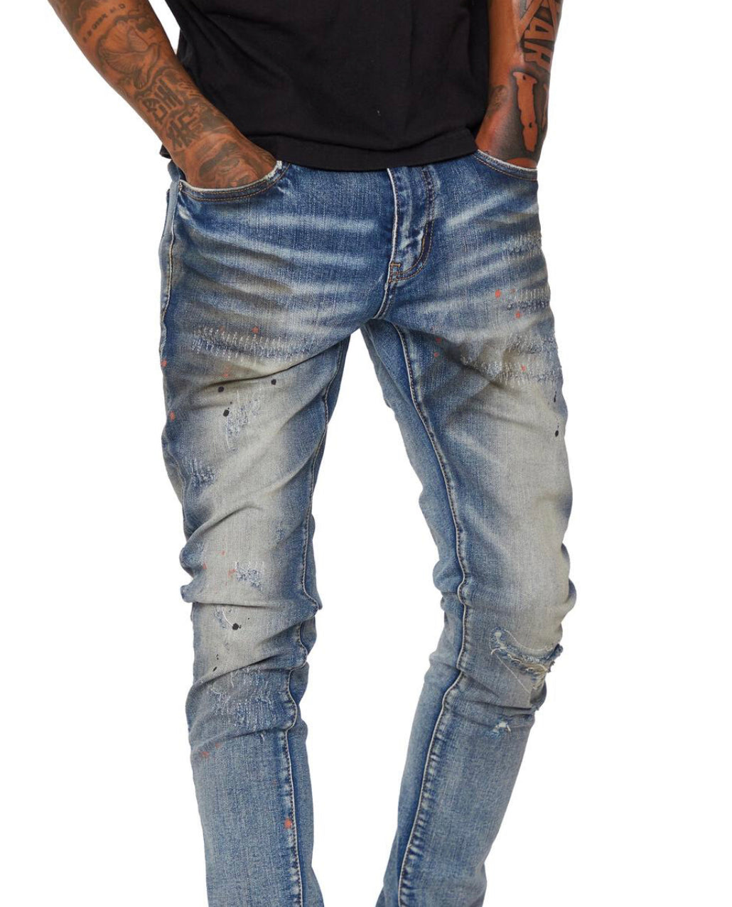 ESNTL LAB RIG JEANS