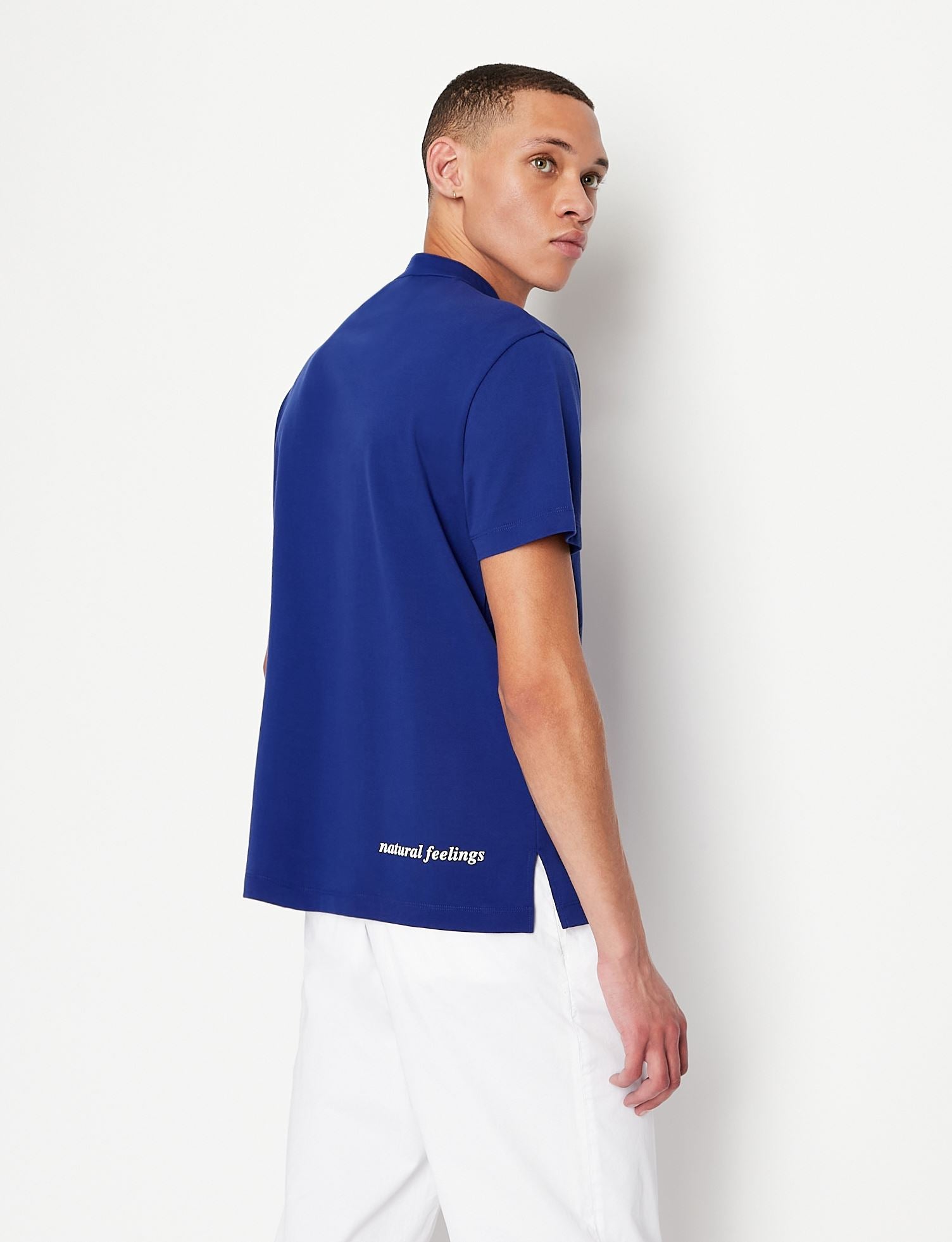 ARMANI EXCHANGE COTTON PIQUET POLO SHIRT