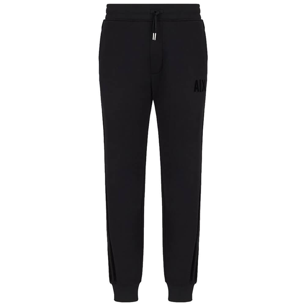 armani exchange velvet black trouser