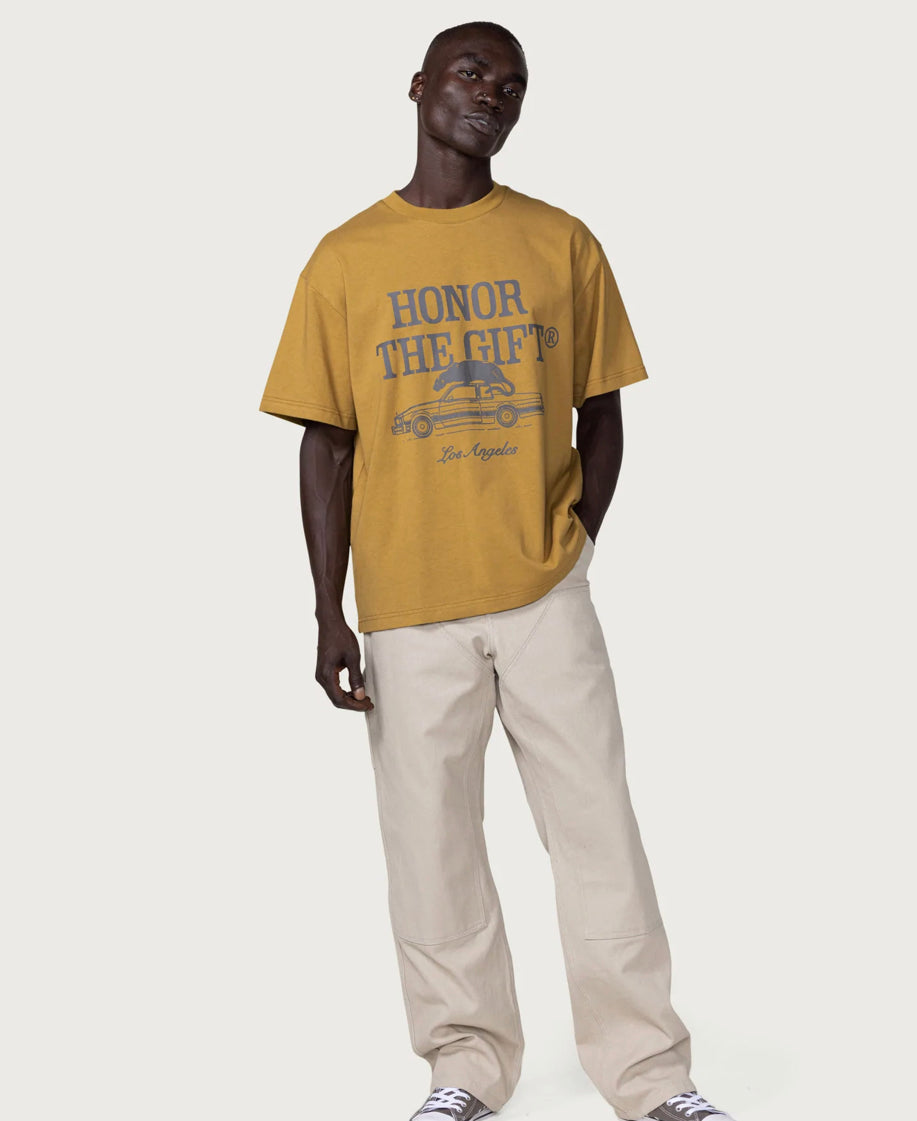 Honor the gift Pack Tee - Mustard