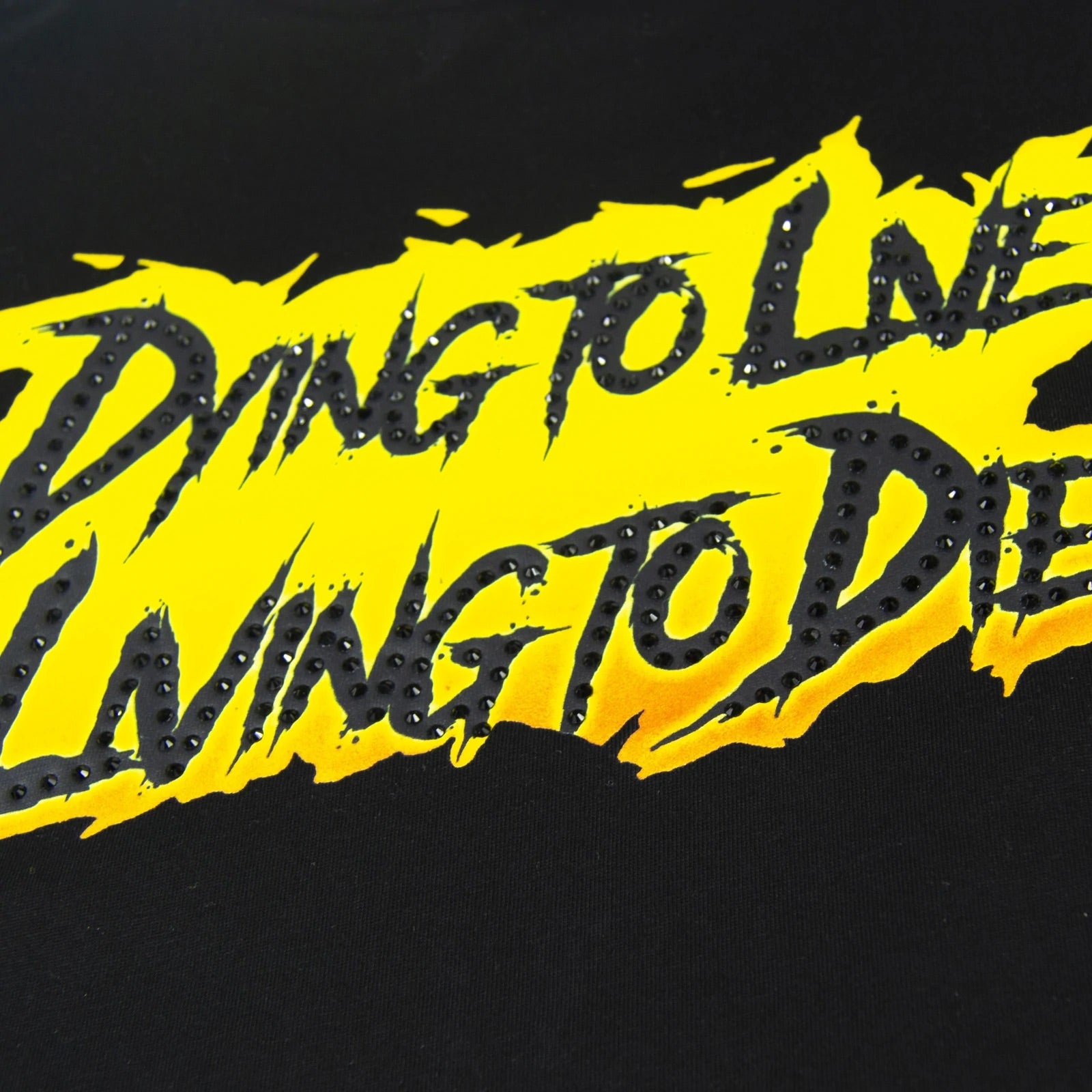 GIFTS OF FORTUNE Dying to Live Living to Die T-shirt (DYINGTOLIVET20039-BLK)