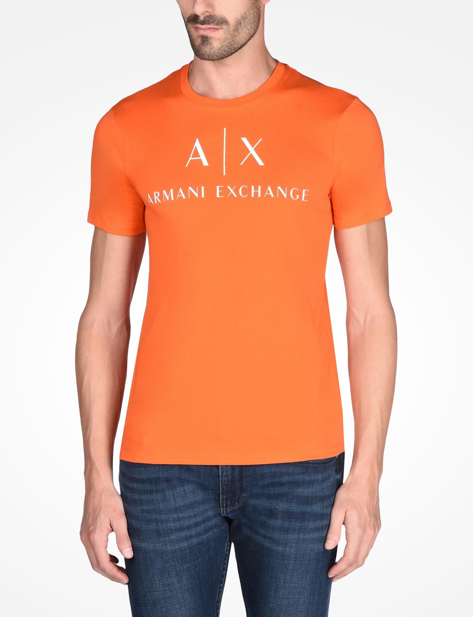 Armani Exchange Orange Tshirt