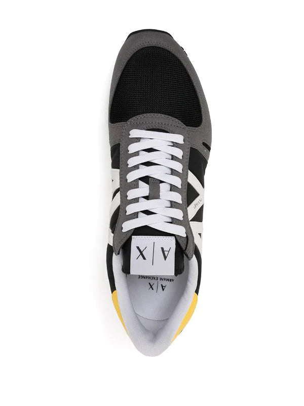 Armani Exchange Black,Gray,Yellow Shoes